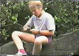 外国小孩各种打