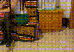 绿色超短裙实践